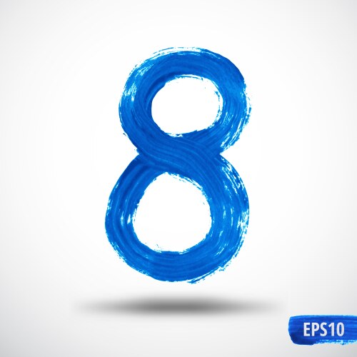Number 8 Vector Images (over 21,000)