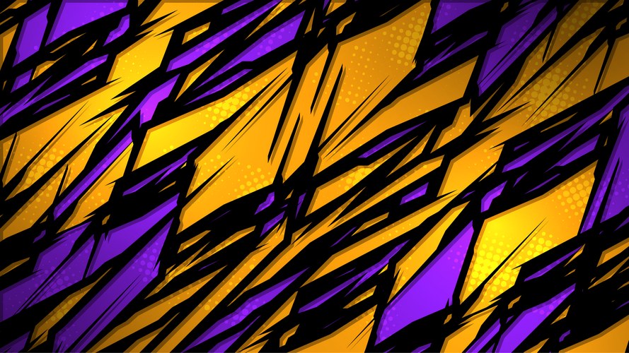 Backgground Vector Racing Dynamic Purple & Yellow Racing Pattern – Royalty-Free Vector | VectorStock