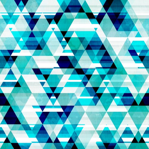 Ice seamless pattern crystal background Royalty Free Vector