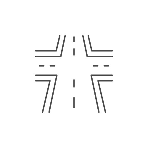 Crossroad Sign Vector Images (over 14,000)