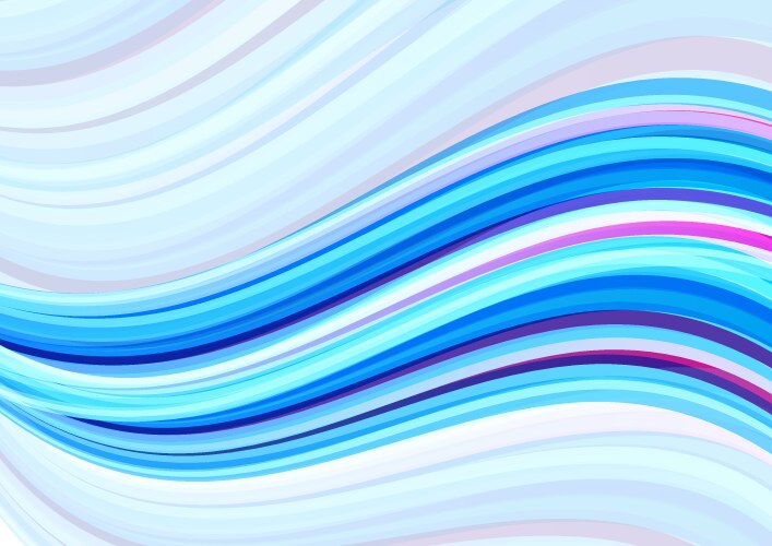 Automotive tire with a red white and blue wave Vector Image