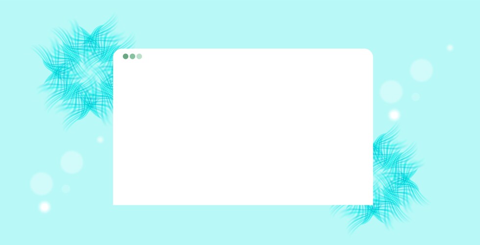 Modern web browser window internet empty page ui vector image