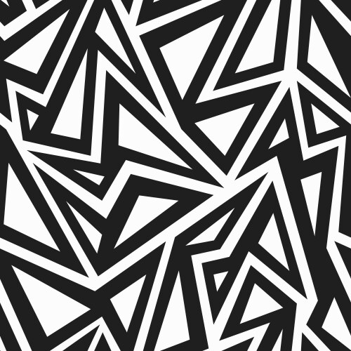Monochrome clockwork seamless pattern Royalty Free Vector