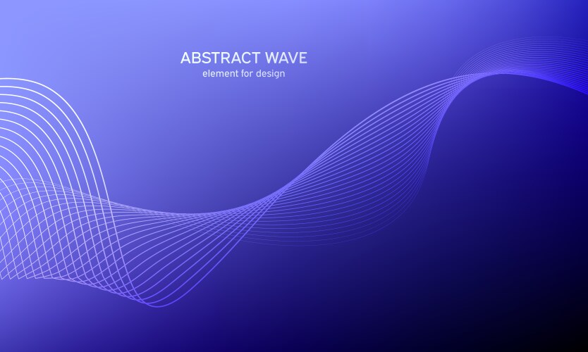 Wave design Royalty Free Vector Image - VectorStock
