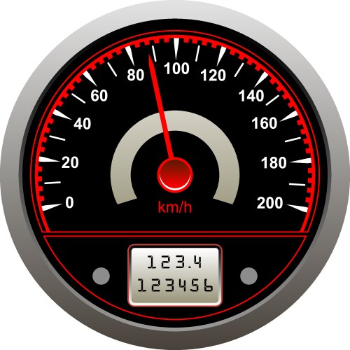 Decibel meter Royalty Free Vector Image - VectorStock