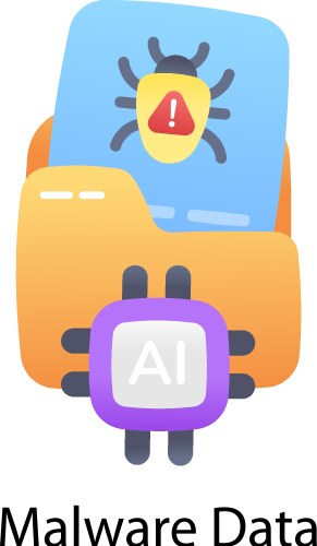 Malware data Royalty Free Vector Image - VectorStock