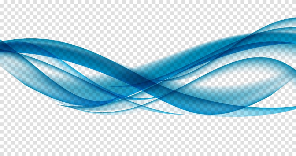 Blue Abstract Wave Background – Royalty-Free Vector | VectorStock