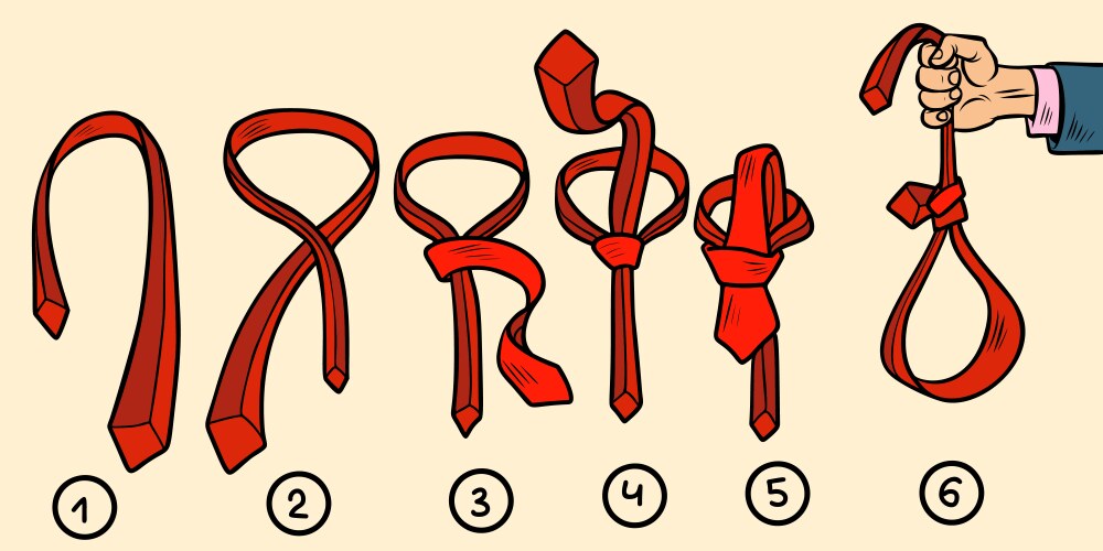 Noose and Knots - Deadly Symbol Vector Image