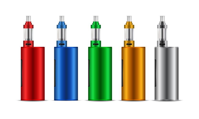 Vape pen realistic set of different colors Royalty-Free Vector | VectorStock Vape pen realistic set of different colors Royalty-Free Vector | VectorStock