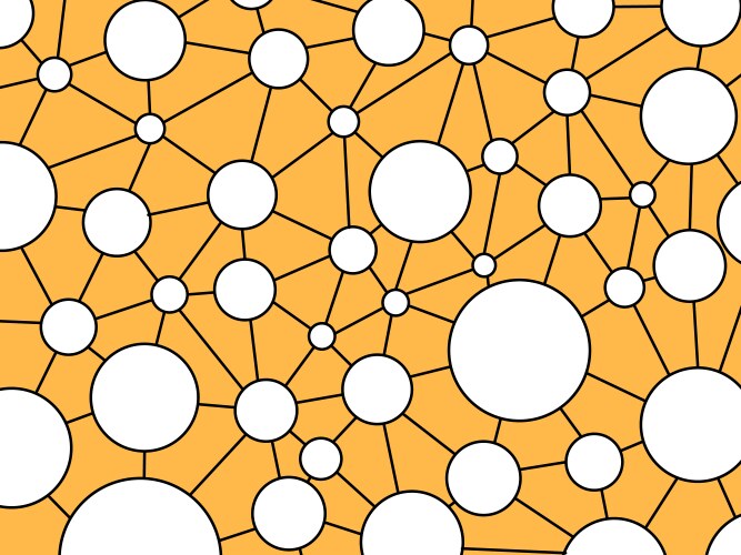 Molecule connection model background Royalty Free Vector