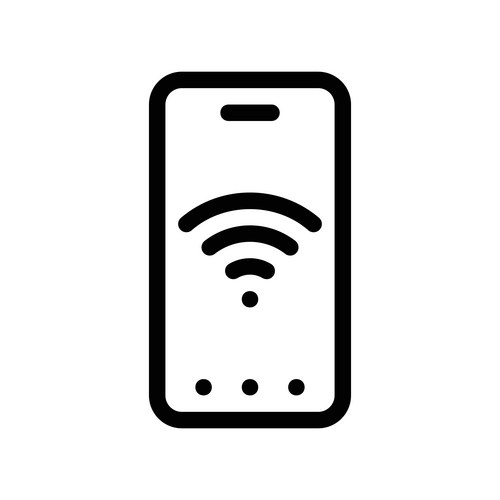 Phone Connection Icon – Royalty-Free Vector | VectorStock