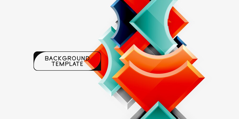 Abstract shapes background Royalty Free Vector Image