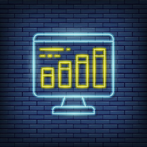 Infographic programming coding website vektorbild