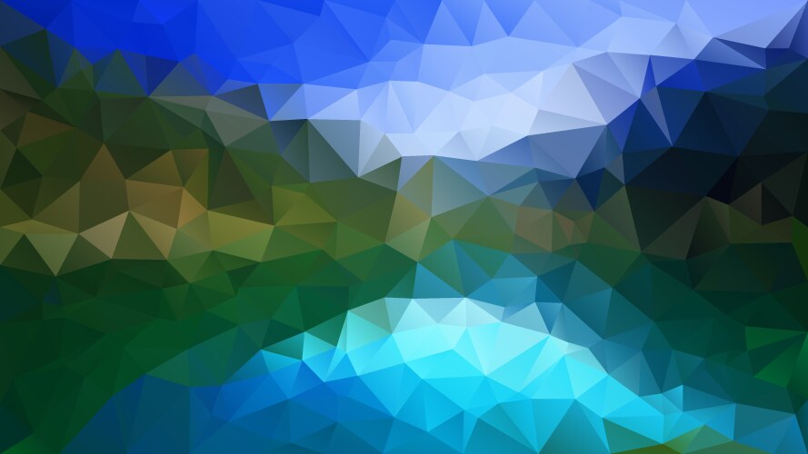 Abstract irregular polygon background - triangle vector image