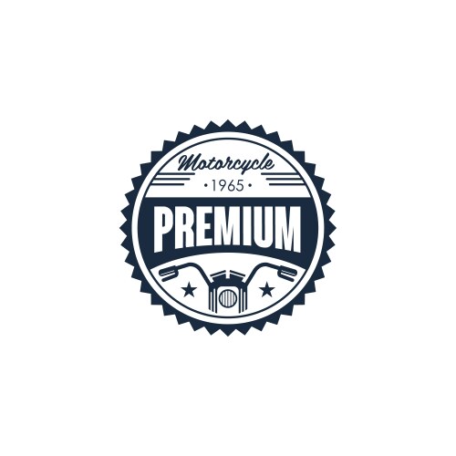 Badges motorcycle collections Vector Image