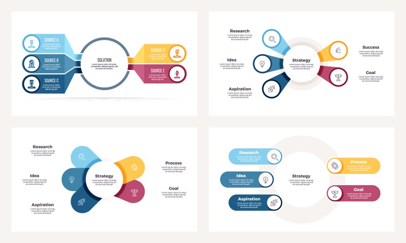 Hierarchy in company organization chart tree Vector Image