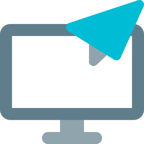 Transferring or exchanging file data using vector image