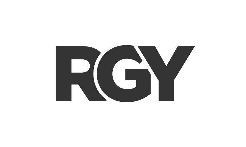 Oy logo company template letter o and y logotype Vector Image