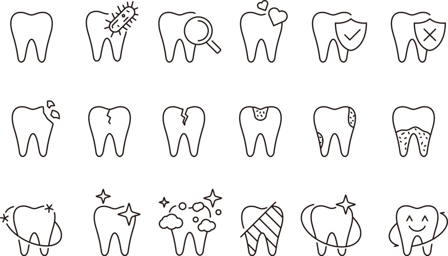 Tooth Outline Vector Images (over 30,000)