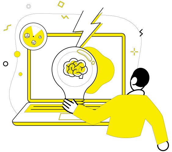 Creative Solutions Creative Solutions Are Vector Image