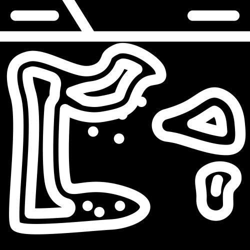 Heatmap ux ui design glyph icon Vector Image