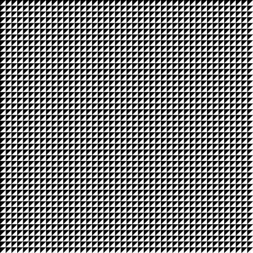 abstract of black and white square geometric vector image