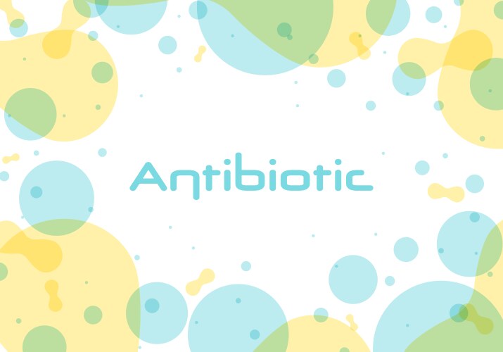 Antibiotic symbol vector image