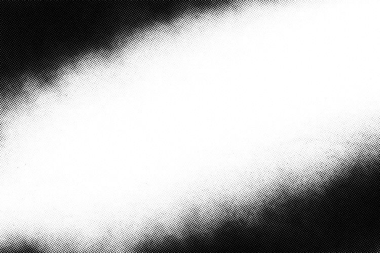 Gradient halftone dots texture overlay Royalty Free Vector