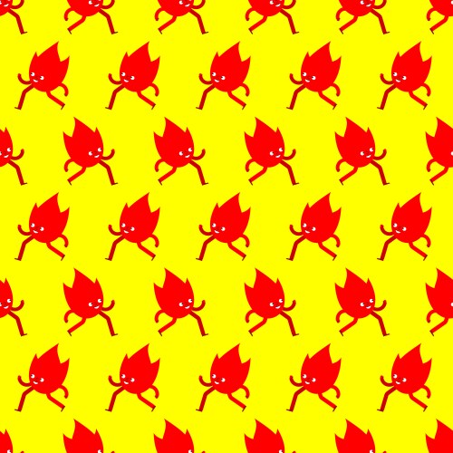 Seamless Flame Pattern Vector Images (over 11,000)