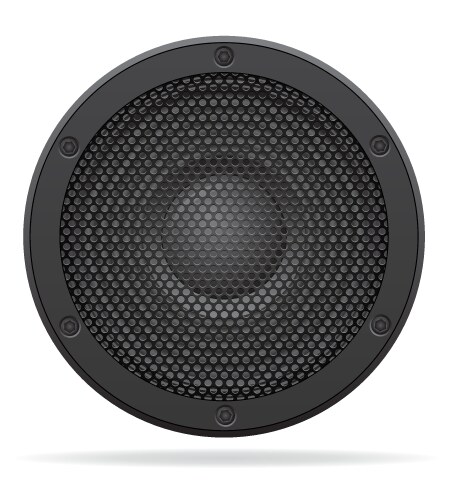 Audio speaker Royalty Free Vector Image - VectorStock