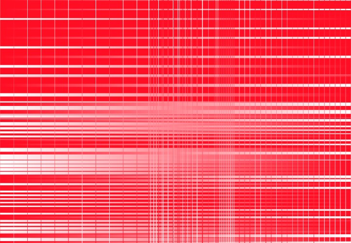 Grid mesh lattice or grating intersected lines vector image