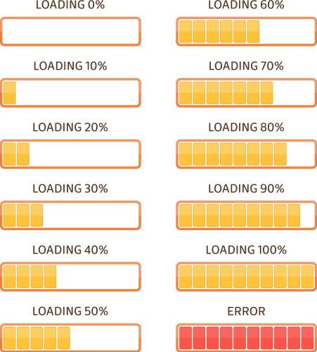 Loading Bar Vector Images (over 14,000)