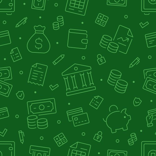 Money Seamless Pattern Vector Images (over 30,000)