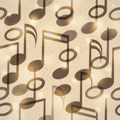 Retro Music Pattern Doodle music pattern Royalty Free Vector Image