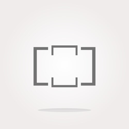 Folder icon web button with map isolated vektorbild