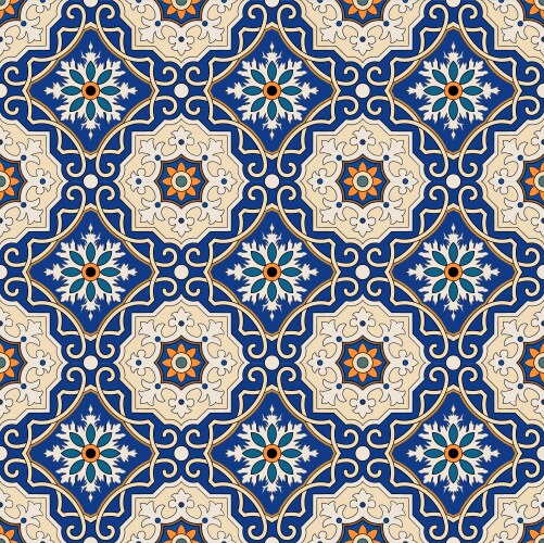 Seamless texture beautiful colored pattern Vector Image