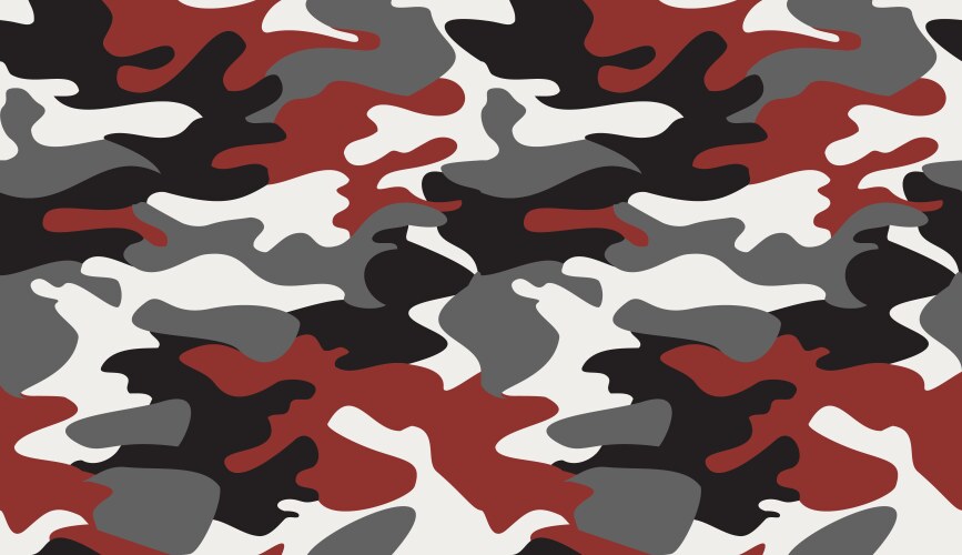 Camouflage pattern background seamless classic Vector Image