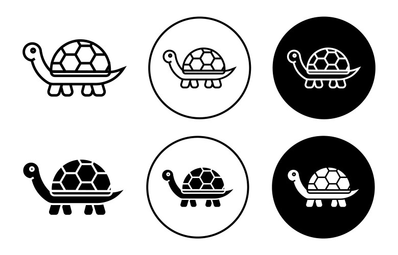 Turtle Outline Vector Images (over 6,000)