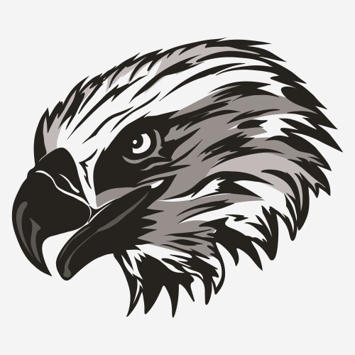 Eagle head Royalty Free Vector Image - VectorStock