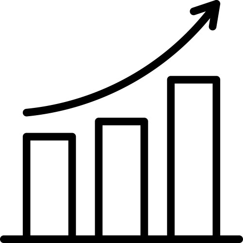Reduce progress icon Royalty Free Vector Image