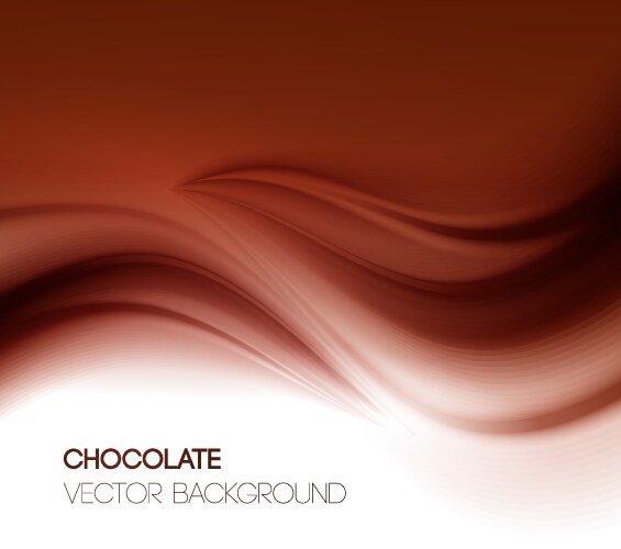 Abstract chocolate background Royalty Free Vector Image
