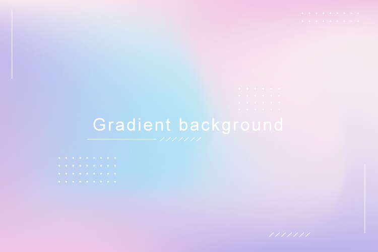 Wavy border design with gradient colors Royalty Free Vector