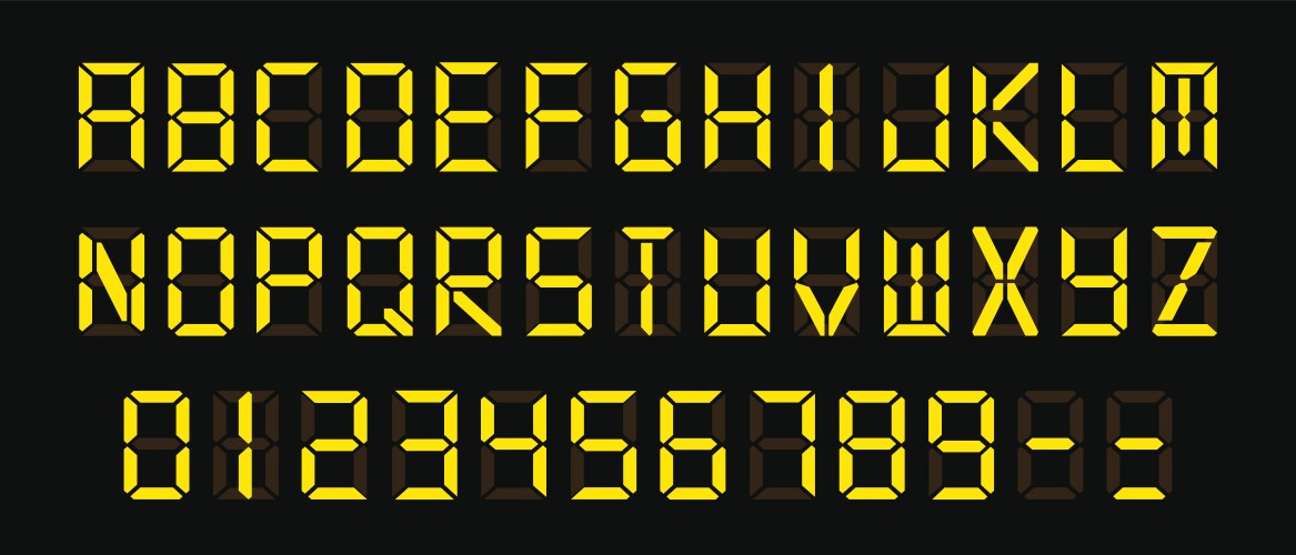 Yellow Font Vector Images (over 90,000)