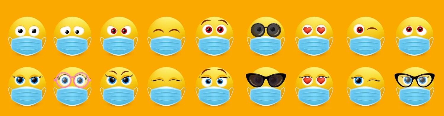 Face Mask Emoji Vector Images (over 4,900)