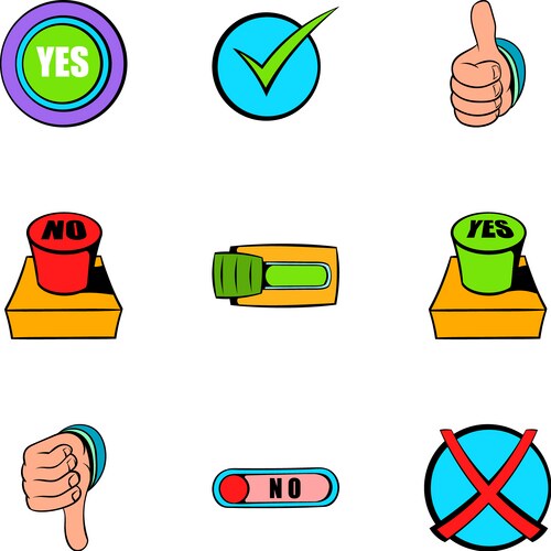 Click hand icon cartoon Royalty Free Vector Image