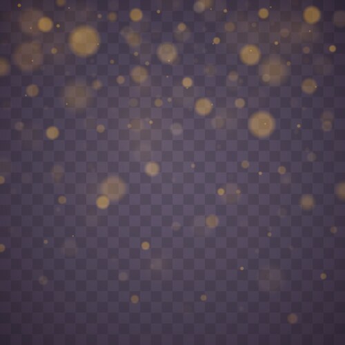 Abstract blurred light element bokeh lights Vector Image