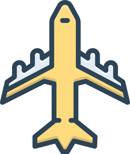 Plane Royalty Free Vector Image - VectorStock