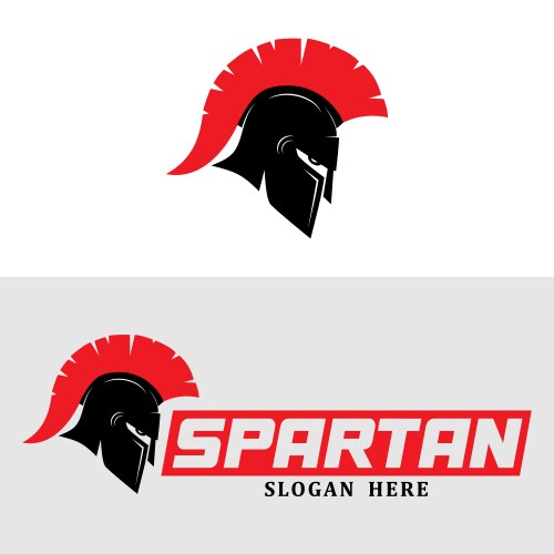Spartan logo Vector Image