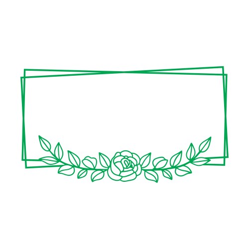 Initial ee letters floral frames botanical – Royalty-Free Vector ...