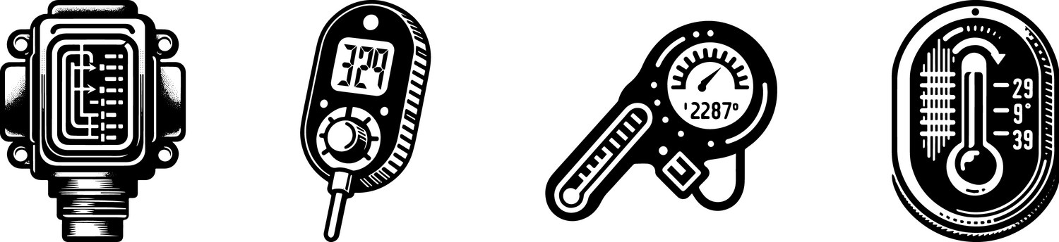 Temperature sensor Vector Images & Graphics for Commercial Use ...